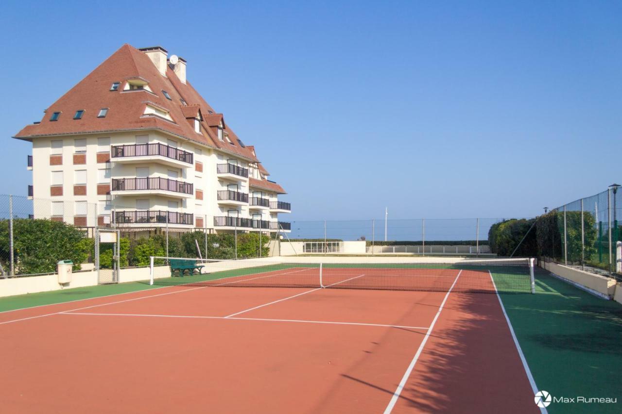 Studio Moderne Acces Plage, Piscine Et Tennis Cabourg Exterior foto