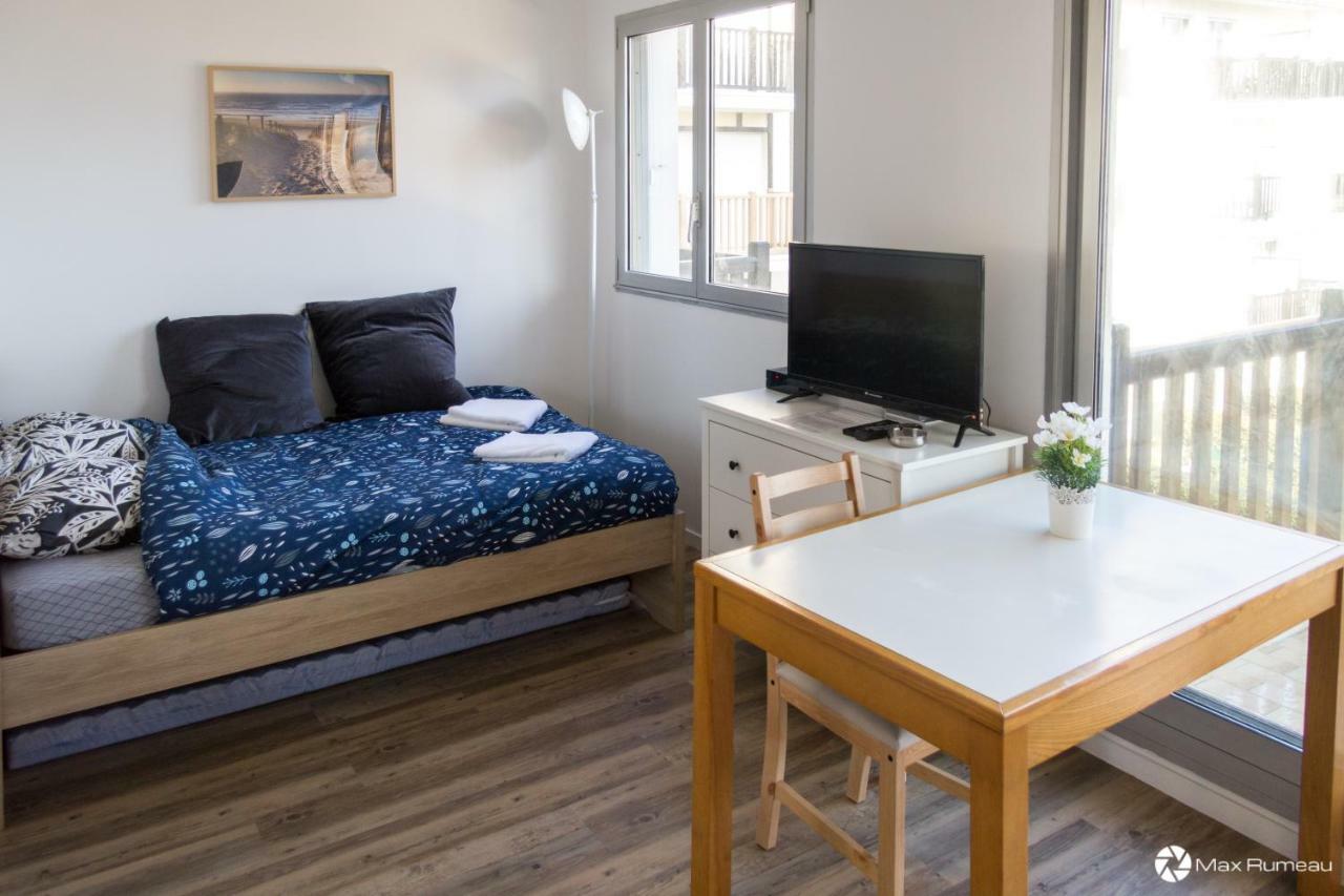 Studio Moderne Acces Plage, Piscine Et Tennis Cabourg Exterior foto